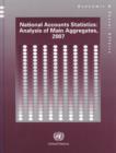 Image for National Accounts Statistics : Analysis of Main Aggregates, 2007