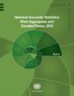 Image for National accounts statistics : main aggregates and detailed tables, 2010