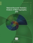 Image for National accounts statistics : analysis of main aggregates, 2010