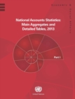 Image for National accounts statistics 2013