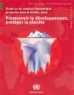 Image for Etude sur la situation economique et sociale dans le monde : Promouvoir le developpement, proteger la planete, 2009
