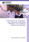 Image for Programme de formation aux reponses policieres efficaces a la violence envers les femmes