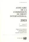 Image for Annuaire de la commission du droit international : Volume 2, Part 2, 2003