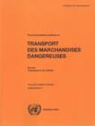 Image for Recommandations Relatives Au Transport Des Marchandises Dangereuses