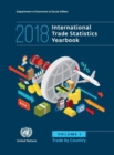 Image for International trade statistics yearbook 2018