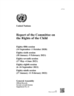 Image for Report of the Committee on the Rights of the Child: Seventy-seventh Session