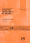 Image for Recomendaciones relativas al transporte de mercancias peligrosas : Reglamentacion modelo, Volumes 1 and 2