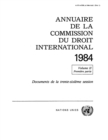 Image for Annuaire De La Commission Du Droit International 1984, Vol. II, Partie 1