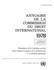 Image for Annuaire De La Commission Du Droit International 1978, Vol. II, Partie 1