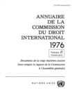 Image for Annuaire De La Commission Du Droit International 1976, Vol. II, Partie 1