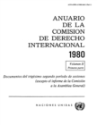 Image for Anuario De La Comisión De Derecho Internacional 1980, Vol.II, Parte 1