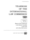 Image for Yearbook of the International Law Commission 1981, Vol.II, Part 2