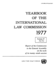 Image for Yearbook of the International Law Commission 1977, Vol.II, Part 2