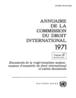 Image for Annuaire De La Commission Du Droit International 1971, Vol.II, Part 2
