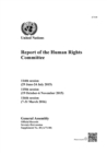 Image for Report of the Human Rights Committee: 114th Session (29 June-24 July 2015); 115th Session (19 October-6 November 2015); 116th Session (7-31 March 2016)