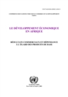 Image for Le Développement Économique En Afrique 2003: Résultats Commerciaux Et Dépendance À L&#39;égard Des Produits De Base