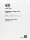 Image for Commission on the Status of Women : report on the sixtieth session (20 March 2015 and 14-24 March 2016)