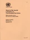Image for Report of the Special Committee on Peacekeeping Operations : 2010 Substantive Session (22 February, 19 March 2010)