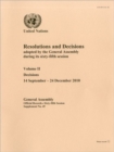 Image for Resolutions and Decisions Adopted by the General Assembly