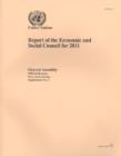 Image for Report of the Economic and Social Council for 2011