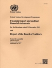 Image for United Nations Development Programme : financial report and audited financial statements for the biennium ended 31 December 2011 and report of the Board of Auditors