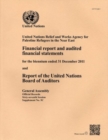 Image for United Nations Relief and Works Agency for Palestine Refugees in the Near East : financial report and audited financial statements for the biennium ended 31 December 2011 and report of the Board of Au