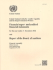 Image for Financial report and audited financial statements for the biennium ended 31 December 2012 and report of the Board of Auditors