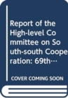Image for Report of the High-level Committee on South-South Cooperation