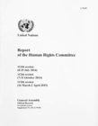 Image for Report of the Human Rights Committee : 111th session (8-25 July 2014) 112th session (7-31 October 2014) 113th session (16 March-2 April 2015)
