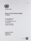 Image for Report of the Human Rights Council