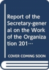 Image for Report of the Secretary-General on the work of the Organization