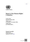 Image for Report of the Human Rights Committee : 117th session (20 June - 15 July 2016); 118th session (17 October - 4 November); 119th session (6-29 March 2017)