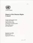 Image for Report of the Human Rights Council : twenty-sixth special session (14 December 2016), thirty-fourth (27 February-24 March 2017) and thirty-fifth sessions (6-23 June 2017)
