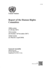 Image for Report of the Human Rights Committee : 120th session (3-28 July 2017); 121st session (16 October-10 November 2017); 122nd session (12 March-6 April 2018)