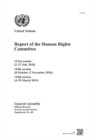 Image for Report of the Human Rights Committee : 123rd session (2 - 27 July 2018); 124th session (8 October - 2 November 2018); 125th session (4 - 29 March 2019)