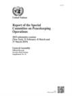 Image for Report of the Special Committee on Peacekeeping Operations and its working group