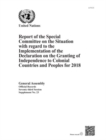 Image for Report of the Special Committee on the Situation with Regard to the Implementation of the Declaration on the Granting of Independence to Colonial Countries and Peoples for 2018