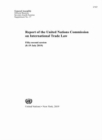 Image for Report of the United Nations Commission on International Trade Law : fifty-second session (8-19 July 2019)