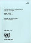 Image for Economic and Social Commission for Asia and the Pacific : annual report 1 May 2009 - 29 April 2010