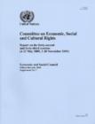 Image for Committee on Economic, Social and Cultural Rights : report on the forty-second and forty-third Sessions (4-22 May 2009, 2-20 November 2009)