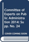 Image for Committee of Experts on Public Administration