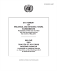Image for Statement of Treaties and International Agreements