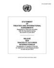 Image for Statement of Treaties and International Agreements