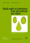 Image for Small-scale Oil Extraction from Groundnuts and Copra