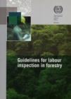 Image for Guidelines for labour inspection in forestry