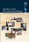 Image for Equality at Work : The Continuing Challenge Global Report Under the Follow-Up to the ILO Declaration on Fundamental Principles and Rights at Work
