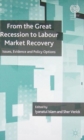 Image for From the Great Recession to labour market recovery : issues, evidence and policy options