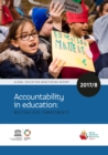 Image for Global education monitoring report 2017/18  : accountability in education: meeting our commitments