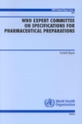 Image for WHO Expert Committee on Specifications for Pharmaceutical Preparations