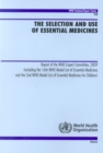 Image for The Selection and Use of Essential Medicines